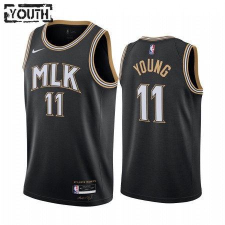 Canotte Bambino Atlanta Hawks Trae Young 13 2020-21 City Edition Swingman